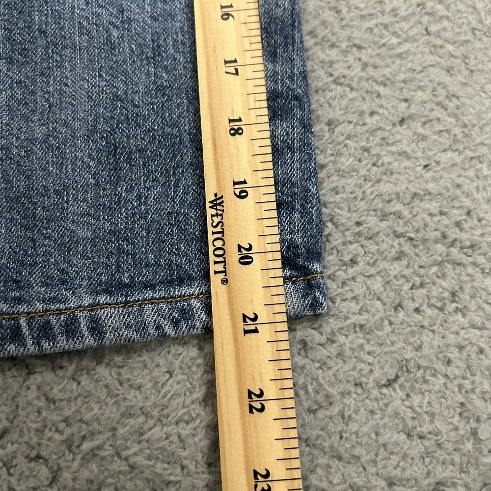 Levis Shorts Mens 33 Blue Denim 505 Regular Straight Bermuda 10